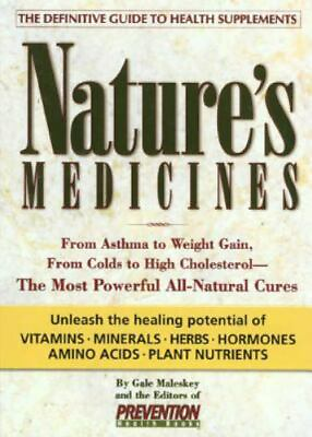 #ad Nature#x27;s Medicines: From Asthma to Weight 1579540287 hardcover Gale Maleskey $4.09