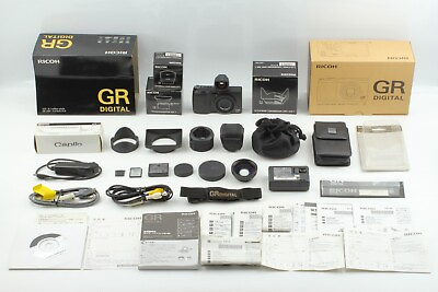 #ad * NEAR MINT w GV 1 GH 1 GW 1 GS 1 * RICOH GR DIGITAL 8.1MP Compact Camera JAPAN $449.99