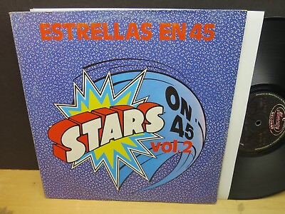 #ad V A: Estrellas En 45: Vol 2. VG SCARCE 1981 Mercury Columbia LP Disco Pop RocK $7.95