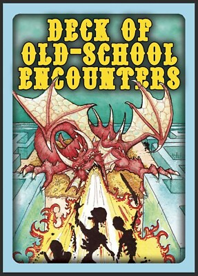 #ad Deck of Old School Encounters Set 1 Philip Reed 2023 Brand New $22.95