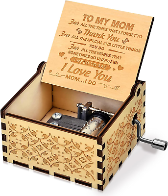 #ad Mothers Day Gifts for MomRomantic I Love You Mom Gift Music Box Gift Women Wife $7.88