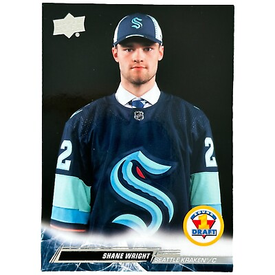 #ad 2022 23 Upper Deck First Round Rookie Shane Wright RC $7.05
