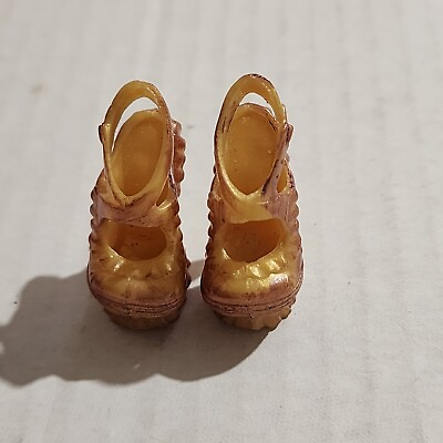 #ad Ever After High Gold Shoes C $6.77
