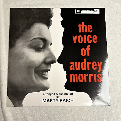 #ad The Voice of Audrey Morris LP Bethlehem Stu Williamson $21.99