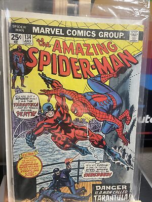 #ad Amazing Spider Man #134 Marvel 1974 Key 1st Appearance Tarantula 2nd Punisher $52.40