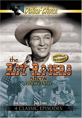 #ad Roy Rogers Show Vol 3 DVD By Dale Evans VERY GOOD $7.08