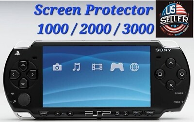 #ad Sony PSP Screen Protector PET Materials Fits Models 1000 2000 3000 X3 $4.00