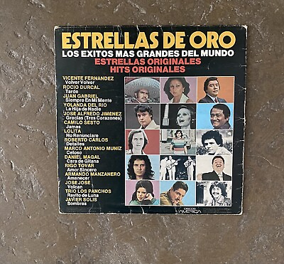 #ad vinyl records Estrellas De Oro $15.00