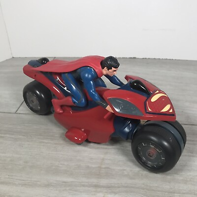 #ad Thinkway Toys Man of Steel Superman U Command Kryptonian Cycle No Remote $19.50