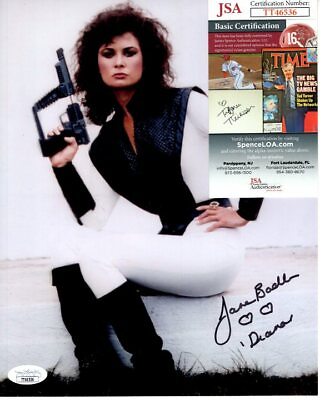 #ad JANE BADLER signed autographed 8x10 V DIANA photo JSA $299.00
