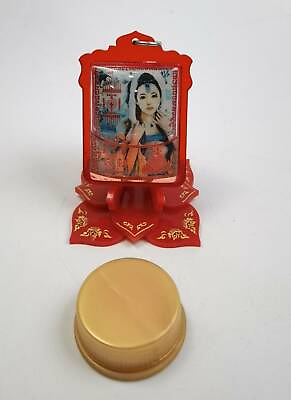 #ad 9 Nine Tail Fox Lady Girl Love Charm Oil Thai Amulet Pendant Magic Lucky Locket $39.72