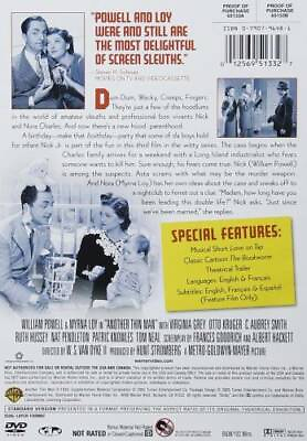 #ad Another Thin Man DVD By William PowellMyrna Loy VERY GOOD $6.23