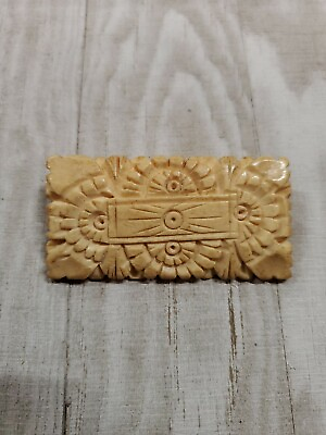 #ad Imitation Carving Brooch Pin $3.15