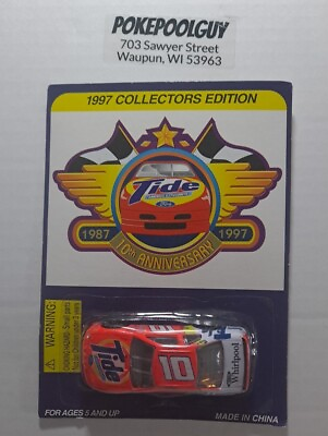 #ad Tide Collectors Edition 1997 Tide’s 10th year sponsor NASCAR Winston Cup Car #10 $3.99