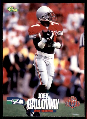 #ad 1995 Classic NFL Rookies Joey Galloway Seattle Seahawks #8 $1.00