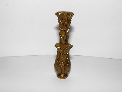#ad Vintage cast brass decorative chandelier column break spacer. SPAIN. 3 3 8quot; T $19.99