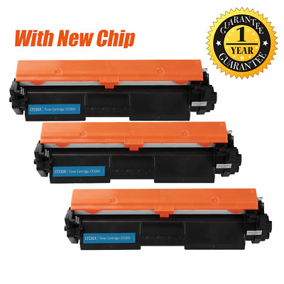 #ad 1 3PK CF230X 30X High Yield Toner Cartrige for HP LaserJet M203dw M203dn M277fdw $44.99