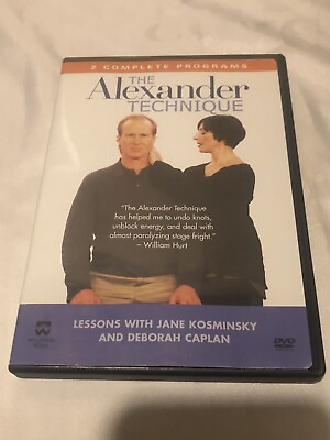 #ad The Alexander Technique: Combo Pack DVD 2000 Jane Kosminsky amp; Deborah Caplan $14.39