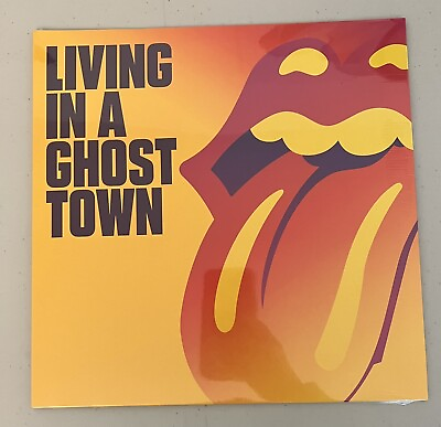 #ad ROLLING STONES 10quot; Living In A Ghost Town PURPLE VINYL LIMITED SEALED $8.50