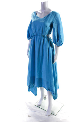#ad Nicholas Womens Blue Karen Dress Size 4 13490014 $97.01