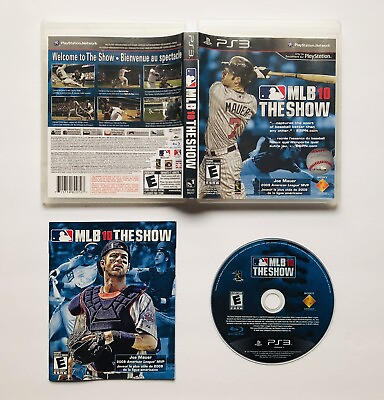 #ad MLB 10 The Show Sony Playstation 3 PS3 CIB C $6.79