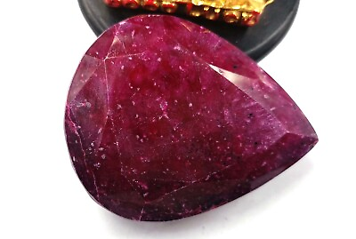 #ad #ad Awesome Offer 396.80 Carat Pear Shape Certified Red Ruby African Gemstone YAL $12.37
