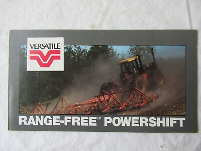 #ad Versatile Tractor Powershift Range Free Transmission Mini Brochure $5.99
