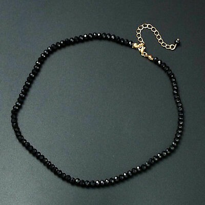 #ad Charm Women Black Crystal Clavicle Choker Necklace Pendant Party Jewelry Gift $8.99