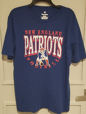 #ad NFL Fanatics Blue New England Patriots XL Classic Logo $9.95