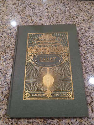 #ad *RARE* Inscribed G Schirmer Collection of Operas Faust in Five Acts Gounod $39.99