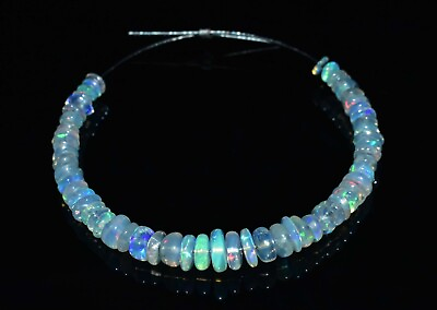 #ad 100% Natural AAA Opal Beads Ethiopian Welo Fire Opal Beads 3quot; Strand S373 $13.99