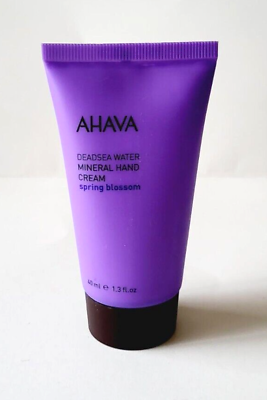 #ad AHAVA Deadsea Water Mineral Hand Cream SPRING BLOSSOM Luxurious Cream 1 .3 oz $10.24