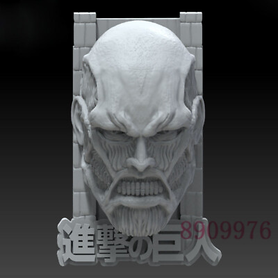 #ad Attack On Titan 3D Printing Unpainted Figure Model GK Blank Kit Sculpture New $185.25