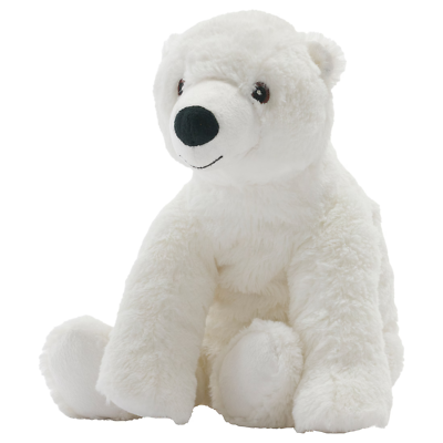 #ad Ikea Original Soft Toy White Teddy Bear Polar Plush Stuffed Animal New 11quot; $22.89