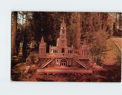 #ad Postcard Ave Maria Grotto Cullman Alabama USA $9.09
