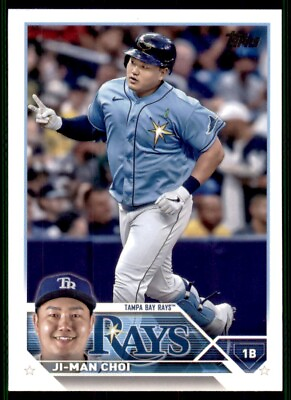 #ad 2023 Series 1 Base #305 Ji Man Choi Tampa Bay Rays $0.99