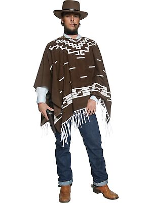 #ad Man With No Name Poncho Costume Clint Eastwood Spaghetti Western Good Bad Ugly $81.51