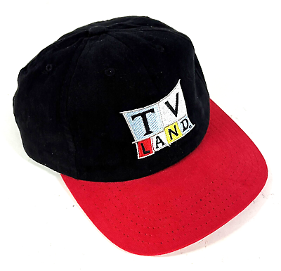 #ad NWT Vintage TV LAND Logo Strap Back Baseball Hat Cap RARE USA $22.50