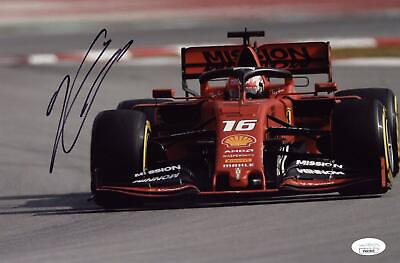 #ad Charles Leclerc Signed 8x12 Photo F1 Ferrari Formula 1 Autographed JSA COA 5 $399.99