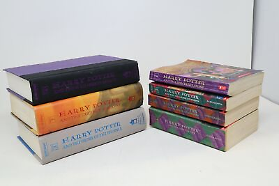 #ad Harry Potter Complete Series 1 7 set Rowling Paperbacks amp; Hardcovers lot $38.66