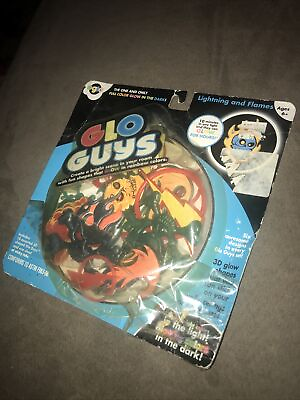 #ad Rare Find GLO GUYS from 2010 18 pieces toy glows in the dark $18.88