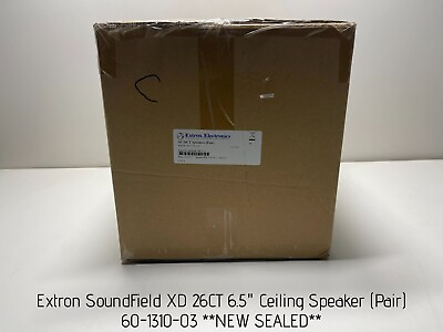 #ad Extron SoundField XD 26CT 6.5quot; Ceiling Speaker Pair 60 1310 03 **NEW SEALED** $139.95