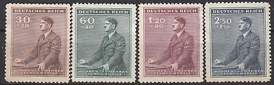 #ad Stamp Germany Bohemia Czech Mi 085 8 Sc B9 12 1942 WWII Hitler War Era MNG $2.95