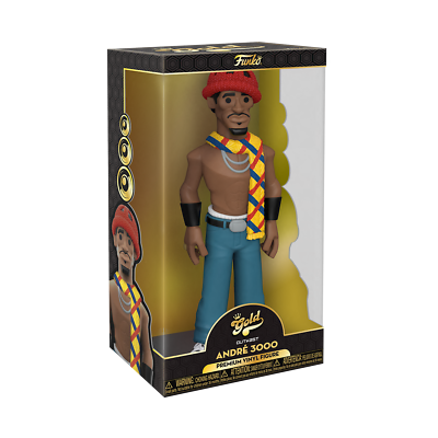 #ad Funko Gold Outkast Andre3000 Miss Jackson 12 Inch Vinyl Figure New in Package $14.95