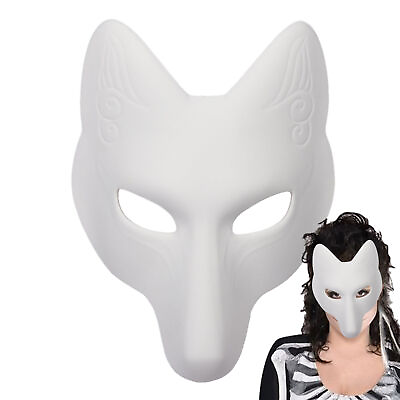 #ad Fox Mask DIY Cosplay Fox Cute Masks Party Costume Props Style $12.19