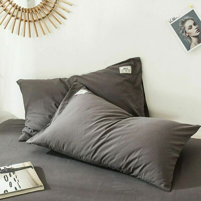 #ad Decor Soft Pillowcase Cover for Bedroom 30x50cm 48x74cm Home Textile Bedding Use $56.69