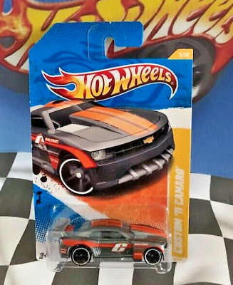 #ad Hot Wheels 2011 New Models 05 50 005 Chevrolet Custom #x27;11 Camaro GRAY PR5 $7.99