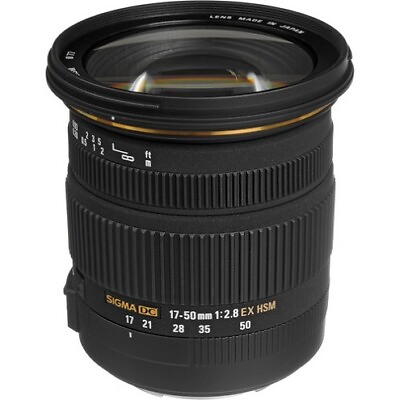 #ad Sigma 17 50mm f 2.8 EX DC OS HSM Lens for Canon DSLRs w APS C Sensors 583101 $989.95