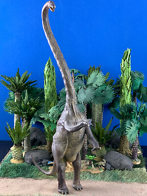 #ad PNSO Euhelopus Prehistoric Dinosaur 17.5” Length Painted Plastic Model 2016 $53.99