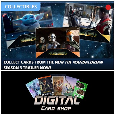 #ad Topps Star Wars Card Trader The Mandalorian Season 3 Trailer Silver Bronze Sets $2.94